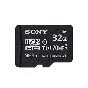 Cartão de Memória Micro SD 32GB - Sony
