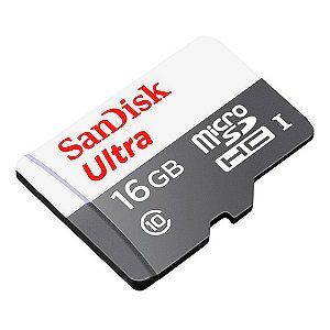 Cartão de Memória Micro SD 16GB Ultra - SanDisk
