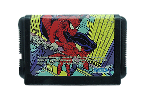 Jogo Spider-Man vs. The Kingpin - Mega Drive (Japonês)