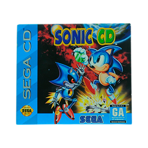 Jogo Sonic CD - Sega CD (Capa Dura)