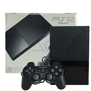 Console PlayStation 2 Slim Preto - Sony (Americano)