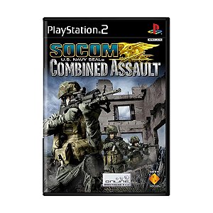 Jogo Socom: U.S. Navy Seals Combined Assault - PS2