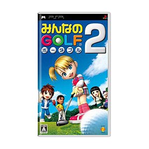 Jogo Minna no Golf Portable - PSP (Japonês)