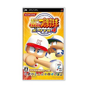 Jogo Jikkyou Powerful Pro Yakyuu Portable 4 - PSP (Japonês)