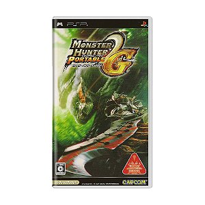 Jogo Monster Hunter Portable 2nd G - PSP (Japonês)