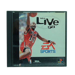 Jogo NBA Live 98 - PS1 (Japonês)