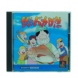 Jogo Tsuri Baka Nisshi - PS1 (Japonês)