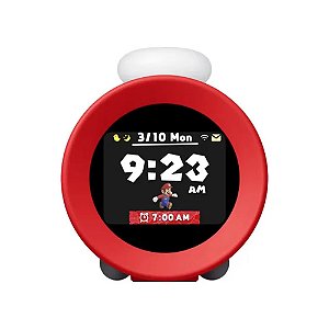 Relógio Alarme Despertador Nintendo Sound Clock