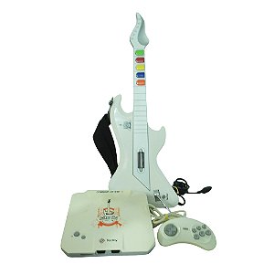 Console Mega Drive 4 16 Bits + Guitarra (Guitar Idol) - Tectoy