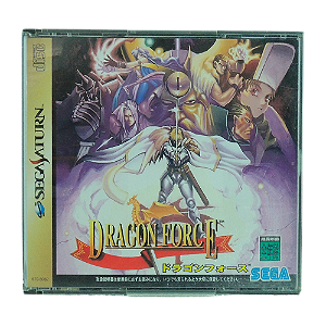 Jogo Dragon Force - Sega Saturn (Japonês)