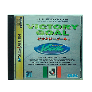 Jogo J.League Victory Goal - Sega Saturn (Japonês)