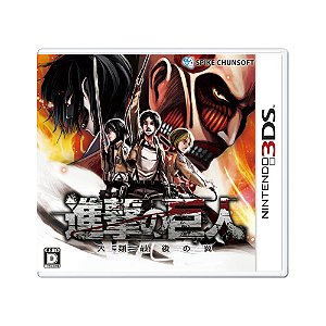 Jogo Shingeki no Kyojin: Jinrui Saigo no Tsubasa CHAIN - 3DS (Japonês)
