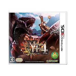 Jogo Monster Hunter 4 - 3DS (Japonês)