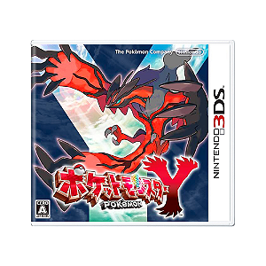Jogo Pokémon Y - 3DS (Japonês)