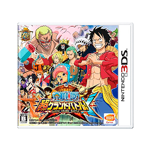 Jogo One Piece: Super Grand Battle! X - 3DS (Japonês)