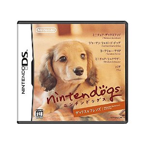 Jogo Nintendogs: Dachshund & Friends - DS (Japonês)