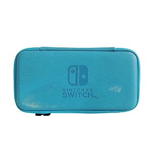 Case Protetora Azul Bebe Para Nintendo Switch Lite