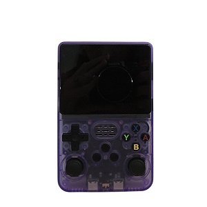 Console Game R36S Roxo Transparente