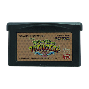 Jogo Disney's Mickey to Minnie no Magical Quest 2 - GBA (Japonês)