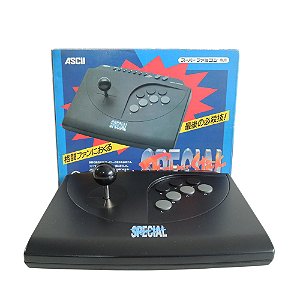 Controle Arcade Ascii Fighter Stick SN - Super Nintendo