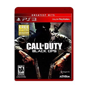 Jogo Call of Duty: Black Ops Greatest Hits- PS3