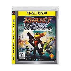 Jogo Ratchet & Clank Future Tools of Destruction - PS3 (Platinum)