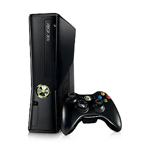 Console Xbox 360 Slim 250GB - Microsoft (Desbloqueado LT 3.0)