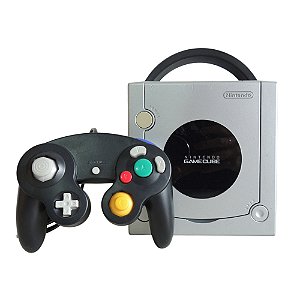 Console Nintendo GameCube Prata - Nintendo (Desbloqueado)