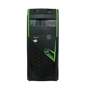 PC Gamer PCYes Java Verde (Intel Core i7-6700 3.40GHz + 8GB RAM + AMD Radeon HD 7600 Series 1GB + SSD 240GB)