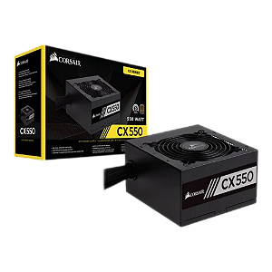 Fonte CX 550, 550W, 80 Plus Bronze - Corsair