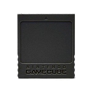 Memory Card Preto - Nintendo GameCube