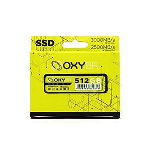 SSD NVMe M.2 512GB - OXYBR