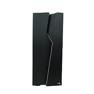 PC Gamer Aero One Preto (Intel Core i3-9100F 3.60GHz + 8GB RAM + RX 550 2GB + SSD 240GB)