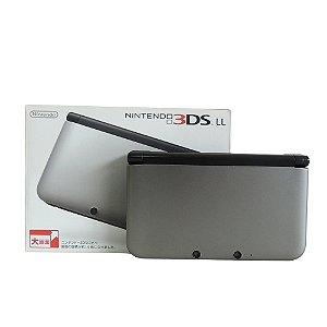 Console Nintendo 3DS XL Prata - Nintendo (Desbloqueado)