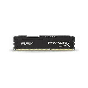 Memória Ram Gamer Fury, Preta, 8GB, DDR3, 1866MHz - HyperX