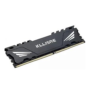 Memória Ram Gamer Preta, DDR3, 8GB, 1600MHz - KLLISRE