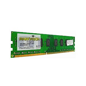 Memória Ram para Desktop, 4GB, DDR3, 1600MHz - Markvision