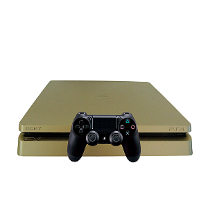 Console PlayStation 4 Slim 1TB Dourado - Sony