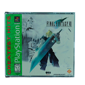 Jogo Final Fantasy VII - PS1 (Greatest Hits)