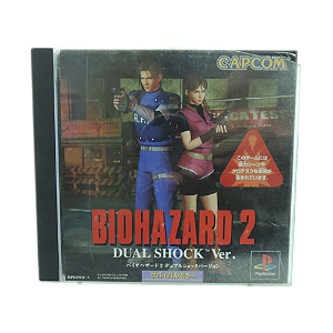 Jogo Resident Evil 2: Dual Shock Edition - PS1 (Japonês)