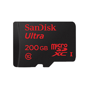 Cartão de Memória Micro SD 200GB Ultra - SanDisk