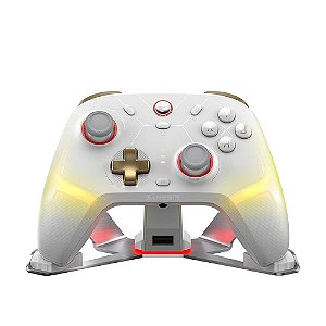 Controle com fio Cyclone 2 Branco Hall Effect - Gamesir
