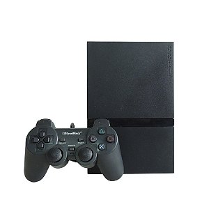 Console PlayStation 2 Slim Preto - Sony (Desbloqueado 1.93)