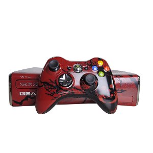 Console Xbox 360 Slim (Edição Limitada Gears of War 3) - Microsoft (Desbloquado LT 3.0)