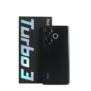 Celular Redmi Turbo 3, 256GB, Preto - Xiaomi