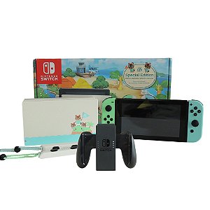 Console Nintendo Switch (Animal Crossing Special Edition) - Nintendo