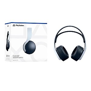 Headset Pulse 3D Branco sem fio - Sony