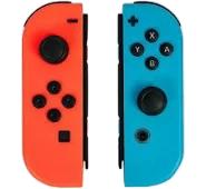 Controle Nintendo Joy-Con (Direito e Esquerdo) Colorido - Switch
