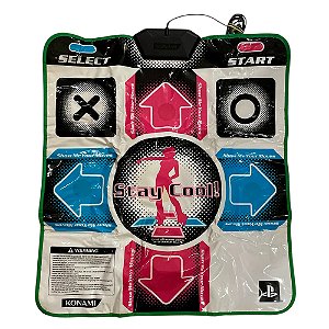 Tapete de Dança Party Pad para PS2, PS3, Wii e Game Cube - Block Head