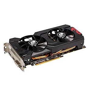 Placa de Vídeo AMD RX 570, 4GB, GDDR5, 256 Bits - PowerColor